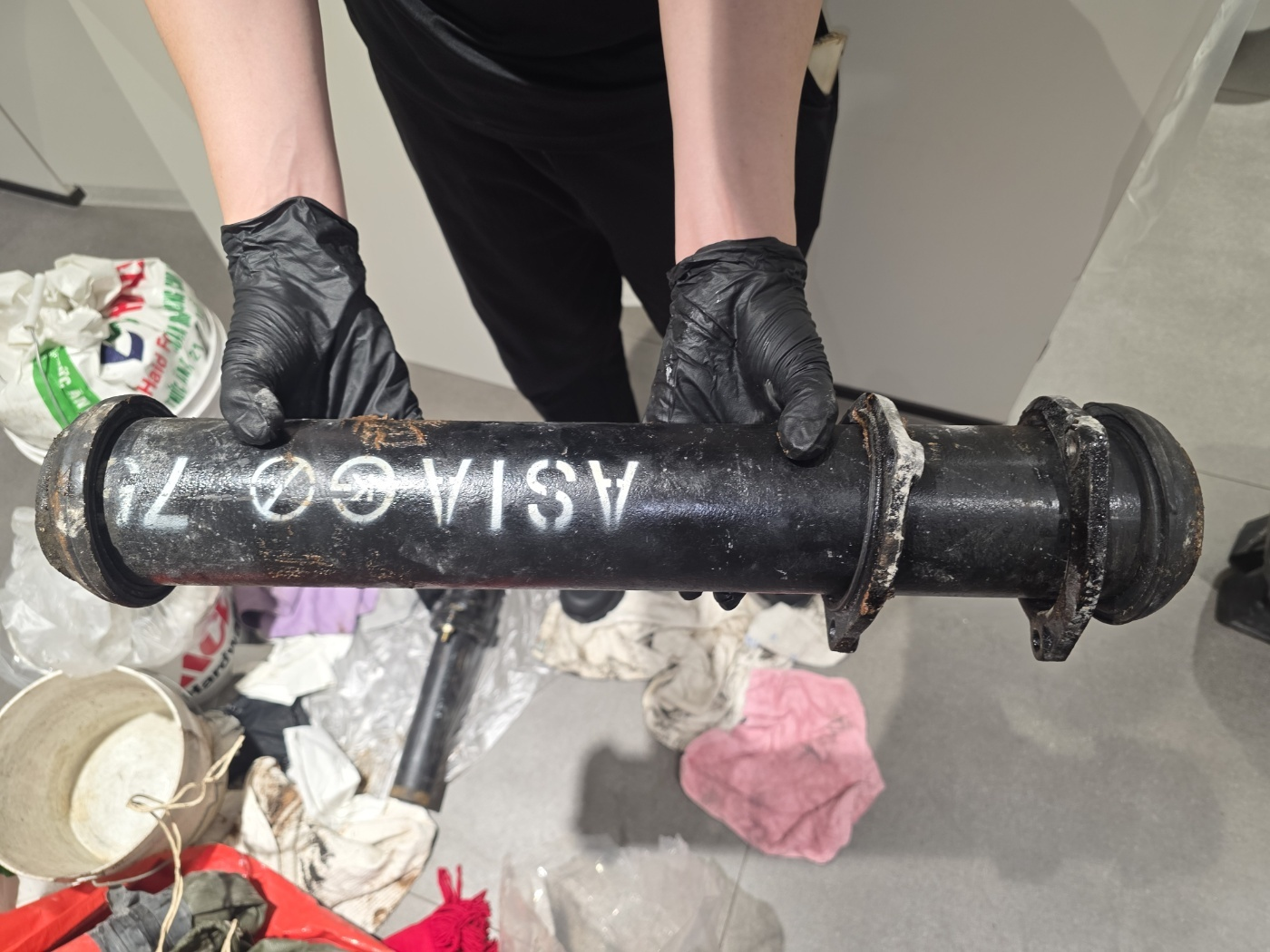 막힌 변기 뚫림